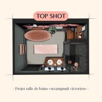 Salle de bains croquis